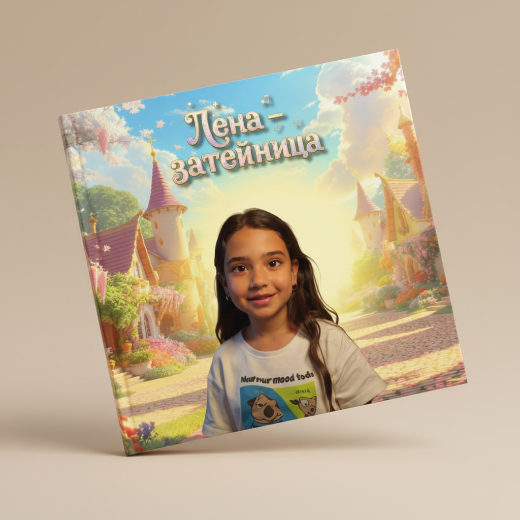 Персональная книга Живая сказка — лучший подарок 2025